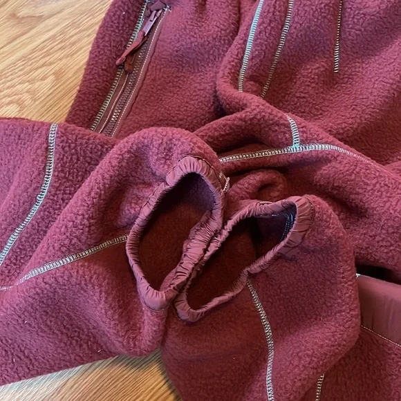 Free People Hit The Slopes Fleece Pants Size XS NWT - Picture 11 of 12